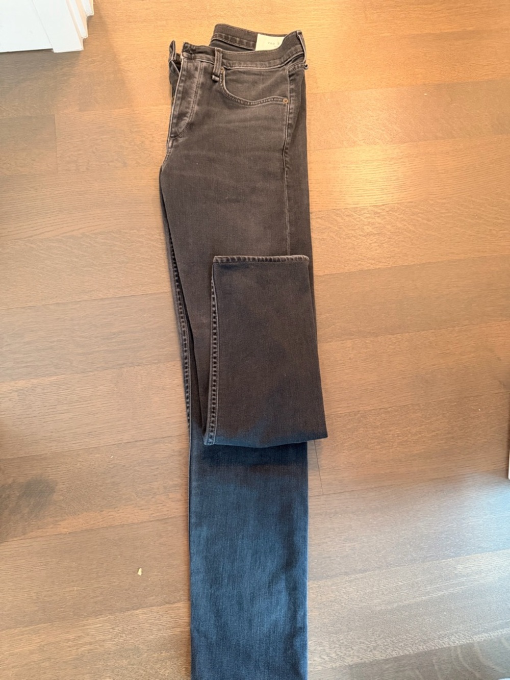 rag & bone Charcoal Gray Slim Jeans